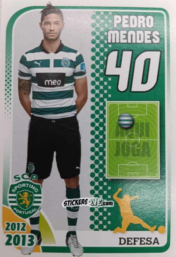 Cromo Pedro Mendes 40 - Sporting Lisbon 2012-2013 n. 73 - Panini