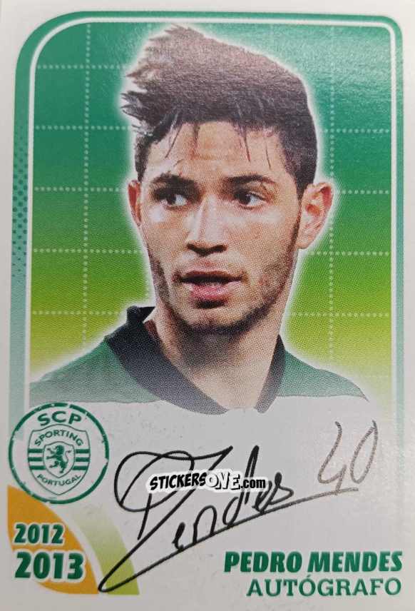 Cromo Pedro Mendes (Autógrafo) - Sporting Lisbon 2012-2013 n. 74 - Panini