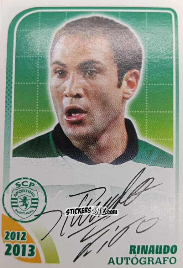 Cromo Rinaudo (Autógrafo) - Sporting Lisbon 2012-2013 n. 87 - Panini