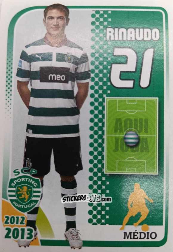 Figurina Rinaudo 21 - Sporting Lisbon 2012-2013 n. 88 - Panini