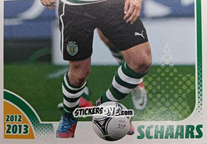 Figurina Schaars - Sporting Lisbon 2012-2013 n. 95 - Panini
