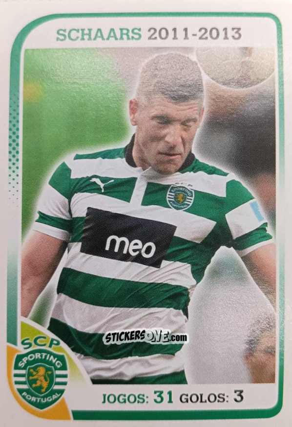 Figurina Schaars 2011-13 - Sporting Lisbon 2012-2013 n. 96 - Panini