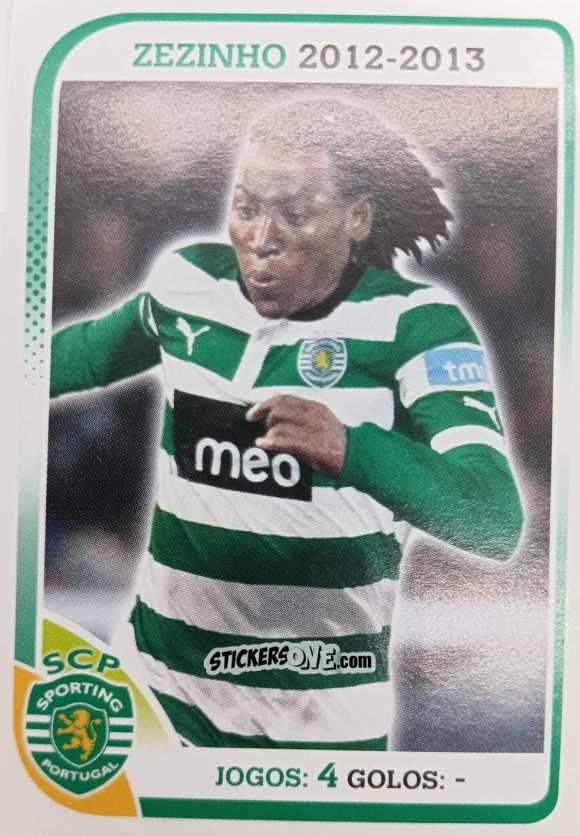 Figurina Zezinho 2012-2013 - Sporting Lisbon 2012-2013 n. 101 - Panini