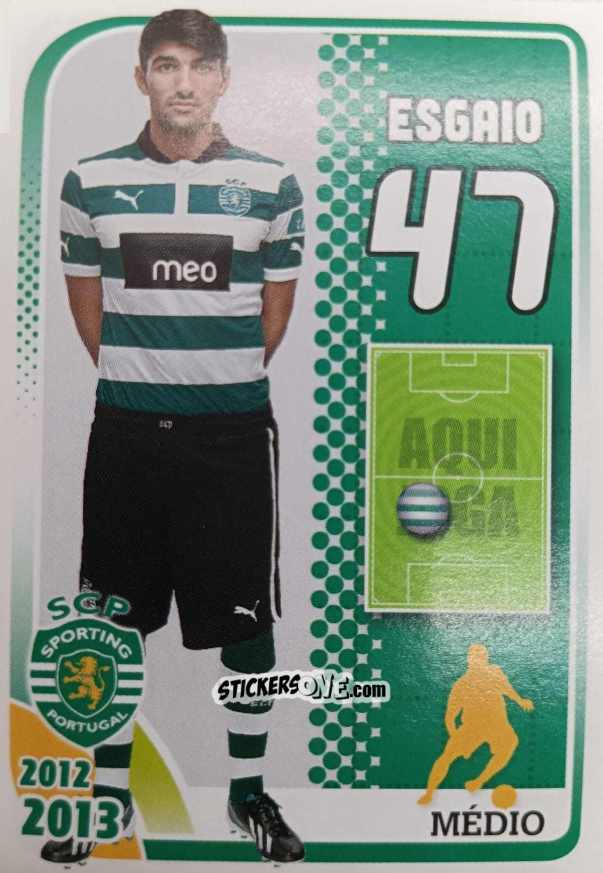 Figurina Esgaio 47 - Sporting Lisbon 2012-2013 n. 121 - Panini
