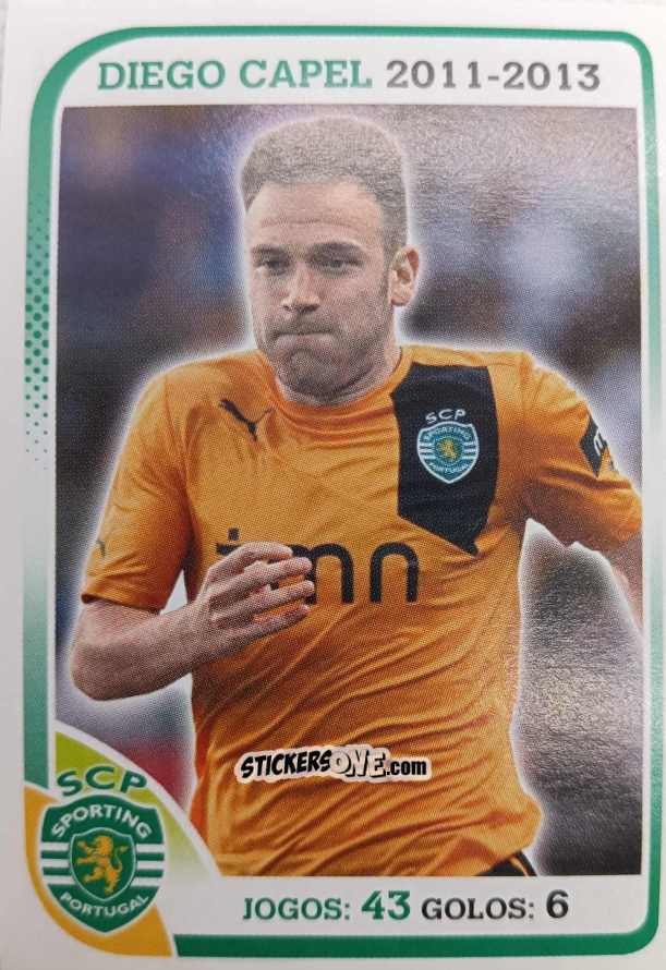 Figurina Diego Capel 2011-2013 - Sporting Lisbon 2012-2013 n. 125 - Panini