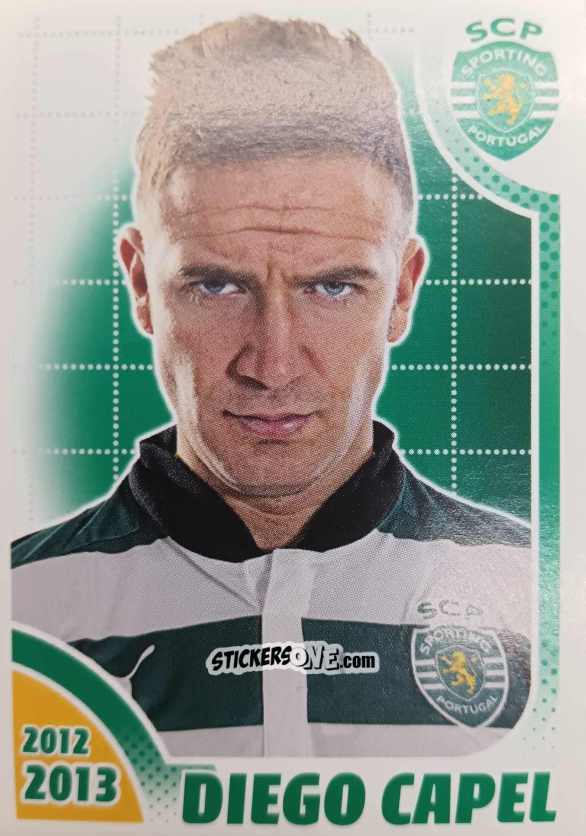 Sticker Diego Capel - Sporting Lisbon 2012-2013 n. 126 - Panini