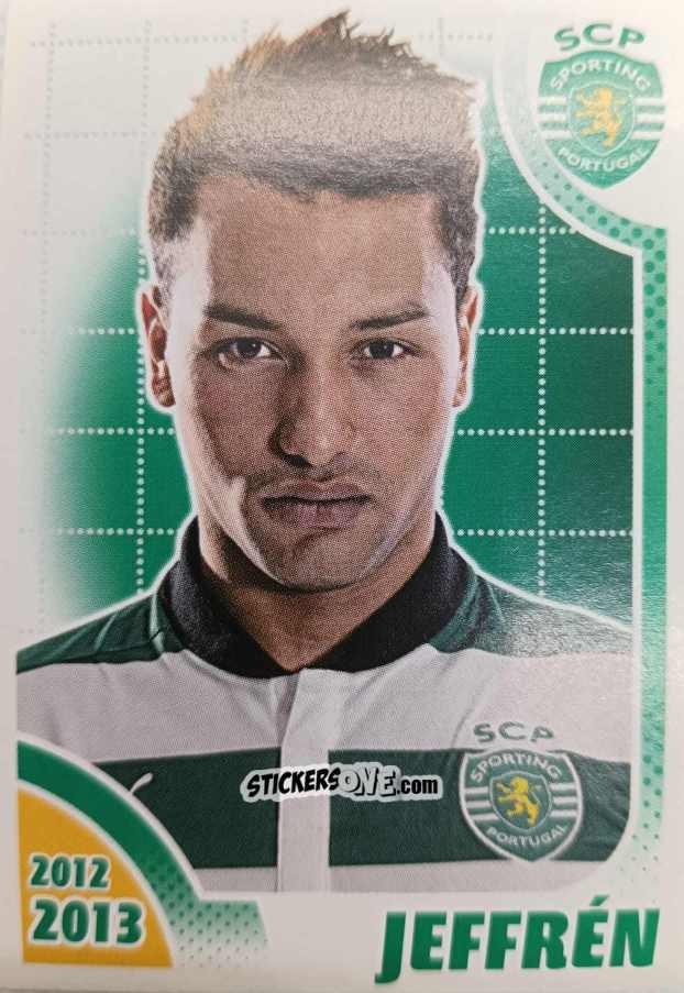 Cromo Jeffrén - Sporting Lisbon 2012-2013 n. 129 - Panini