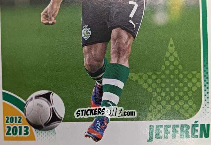 Cromo Jeffrén - Sporting Lisbon 2012-2013 n. 131 - Panini
