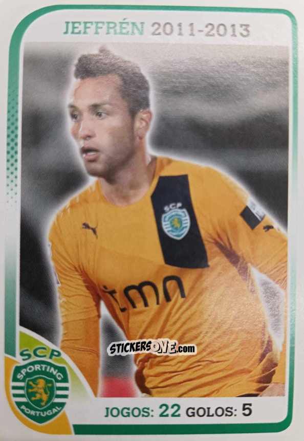 Sticker Jeffrén 2011-2013 - Sporting Lisbon 2012-2013 n. 132 - Panini