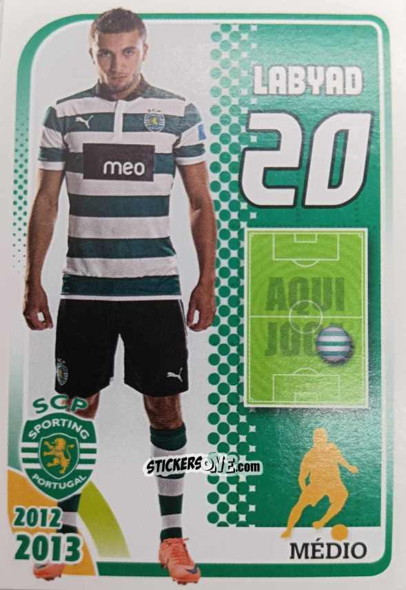 Cromo Labyad 20 - Sporting Lisbon 2012-2013 n. 136 - Panini