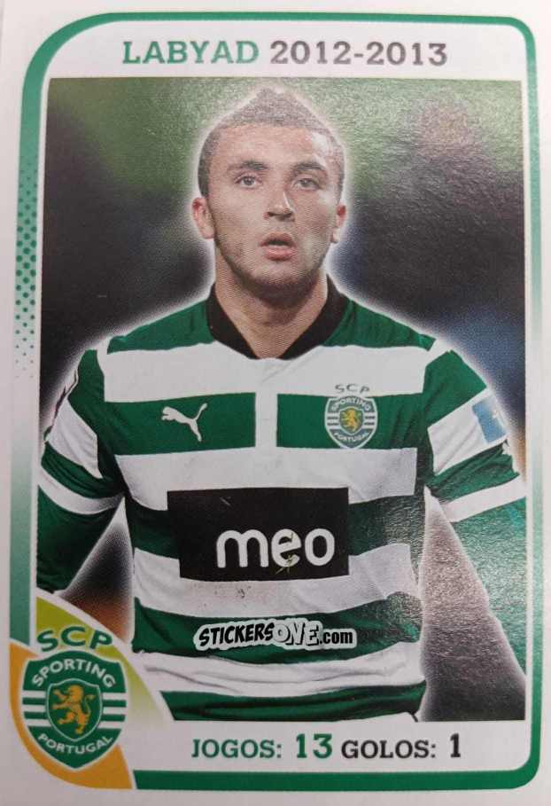 Sticker Labyad 2012-2013 - Sporting Lisbon 2012-2013 n. 137 - Panini