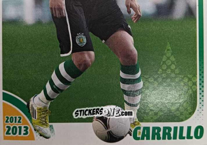 Figurina Carrillo - Sporting Lisbon 2012-2013 n. 143 - Panini