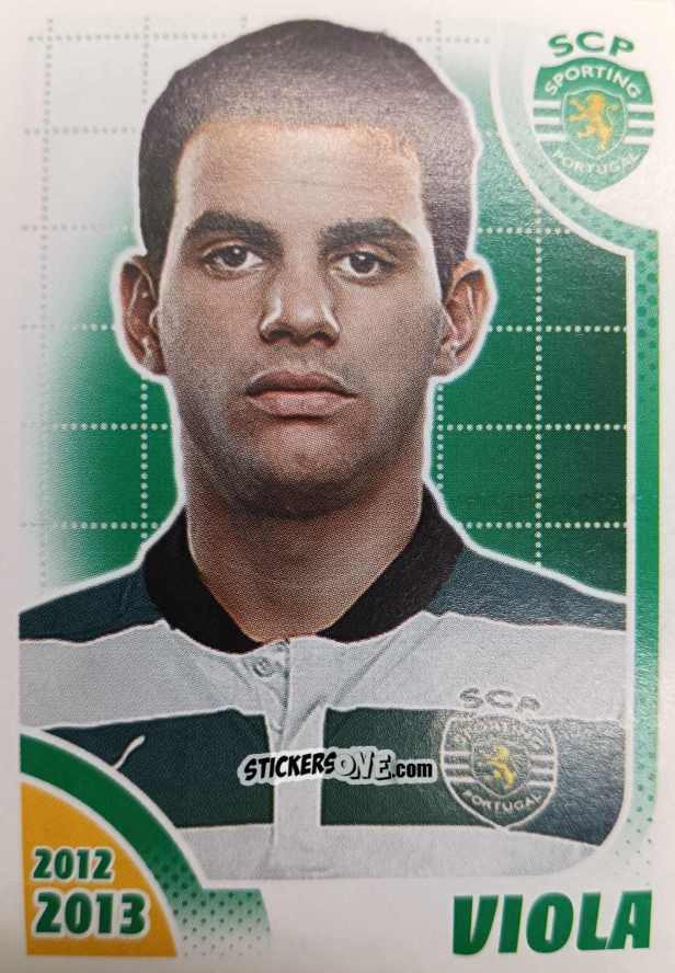 Sticker Viola - Sporting Lisbon 2012-2013 n. 150 - Panini