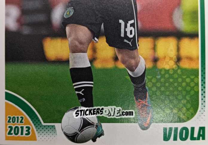Sticker Viola - Sporting Lisbon 2012-2013 n. 152 - Panini