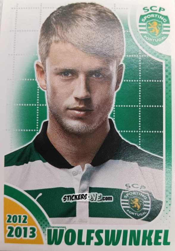 Figurina Wolfswinkel - Sporting Lisbon 2012-2013 n. 153 - Panini