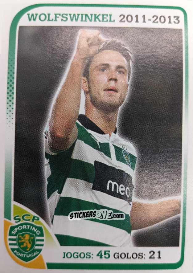Figurina Wolfswinkel 2011-2013 - Sporting Lisbon 2012-2013 n. 156 - Panini