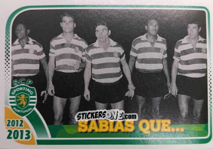 Sticker Morais, Autor Do Golo Eternizado Como... - Sporting Lisbon 2012-2013 n. 165 - Panini