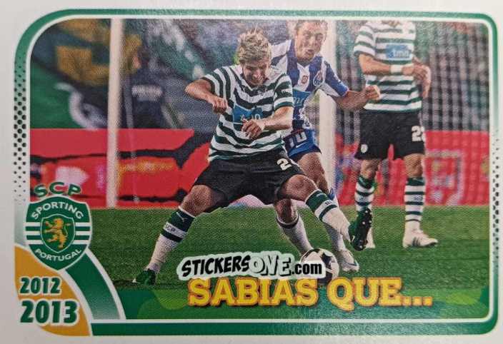 Figurina Foi A Segunda Supertaça (08-09) - Sporting Lisbon 2012-2013 n. 174 - Panini