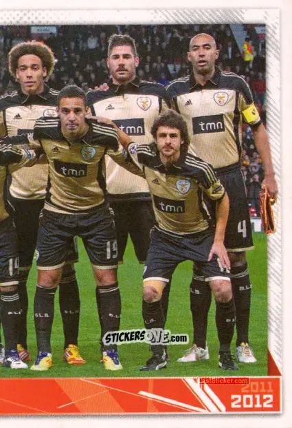 Sticker Equipa SL Benfica 2011-2012 - Sl Benfica 2011-2012 n. 7 - Panini