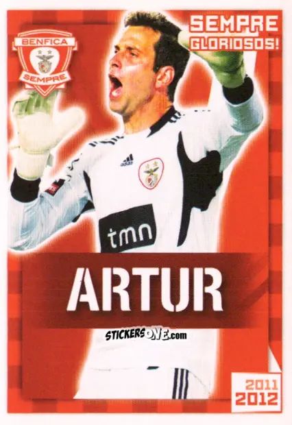 Cromo Artur (Sempre Gloriosos!) - Sl Benfica 2011-2012 n. 18 - Panini