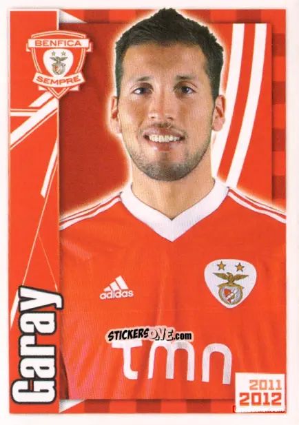 Sticker Garay - Sl Benfica 2011-2012 n. 38 - Panini