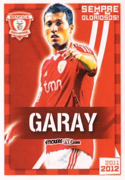 Sticker Garay (Sempre Gloriosos!) - Sl Benfica 2011-2012 n. 42 - Panini