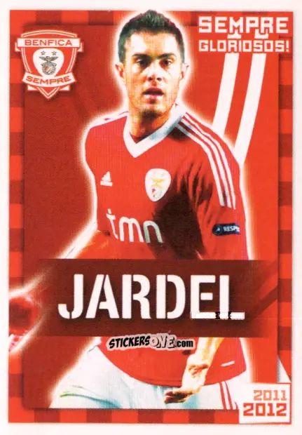Cromo Jardel (Sempre Gloriosos!) - Sl Benfica 2011-2012 n. 48 - Panini