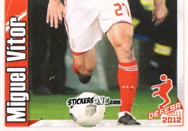 Sticker Miguel Vítor - Sl Benfica 2011-2012 n. 52 - Panini