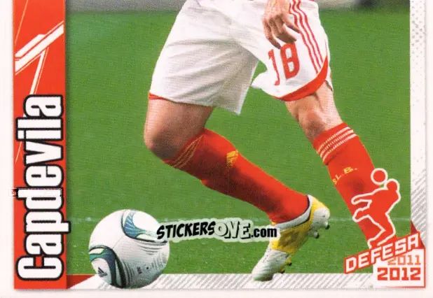 Sticker Capdevila - Sl Benfica 2011-2012 n. 64 - Panini