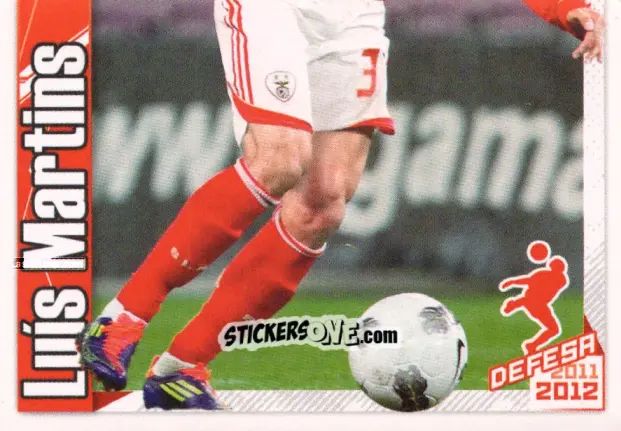 Sticker Luís Martins - Sl Benfica 2011-2012 n. 70 - Panini