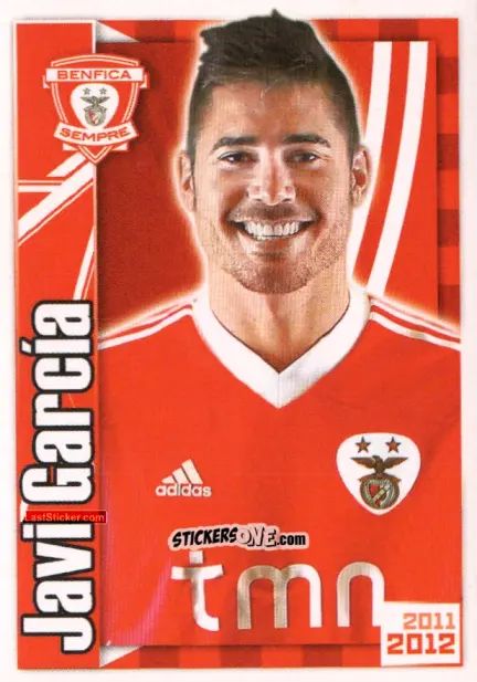Cromo Javi García - Sl Benfica 2011-2012 n. 86 - Panini