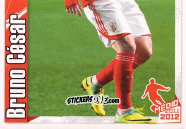 Sticker Bruno César - Sl Benfica 2011-2012 n. 94 - Panini