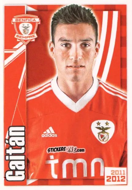 Sticker Gaitán - Sl Benfica 2011-2012 n. 104 - Panini