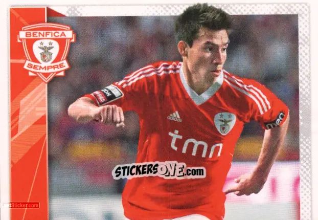 Sticker Gaitán (Stars) - Sl Benfica 2011-2012 n. 105 - Panini