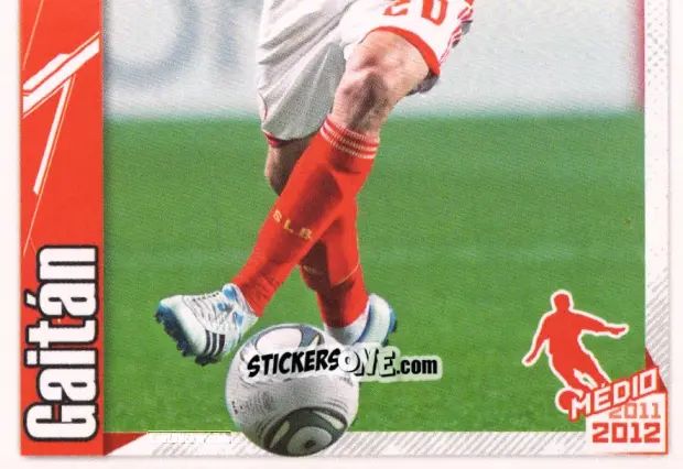 Sticker Gaitán - Sl Benfica 2011-2012 n. 106 - Panini