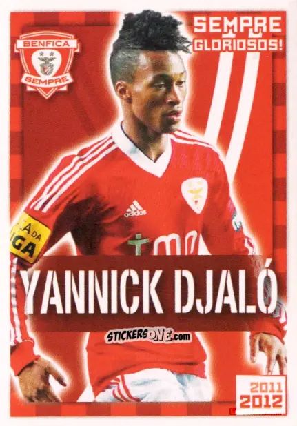 Sticker Yannick Djaló (Sempre Gloriosos!) - Sl Benfica 2011-2012 n. 114 - Panini