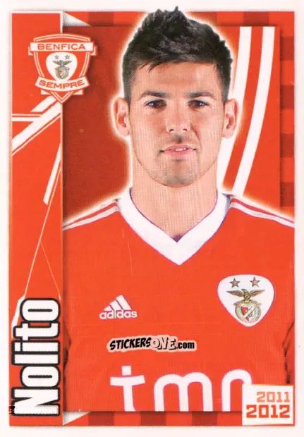 Cromo Nolito - Sl Benfica 2011-2012 n. 116 - Panini