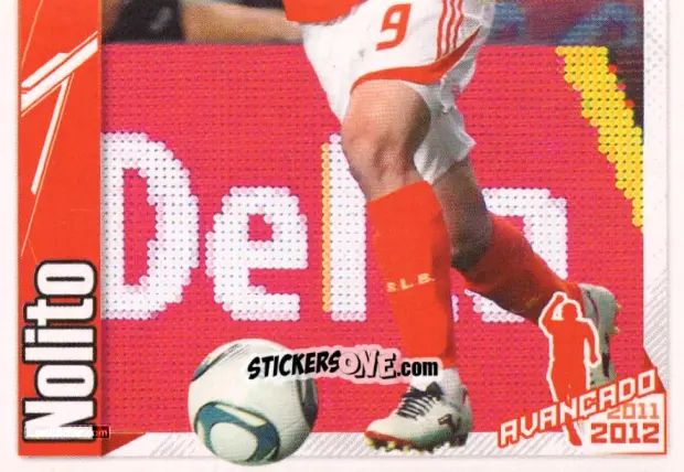 Cromo Nolito - Sl Benfica 2011-2012 n. 118 - Panini