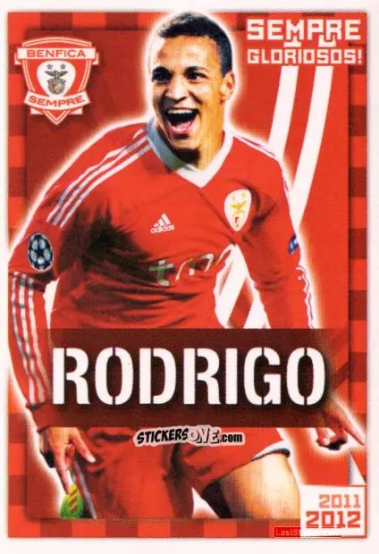 Cromo Rodrigo (Sempre Gloriosos!) - Sl Benfica 2011-2012 n. 138 - Panini