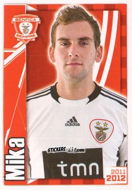 Sticker Mika - Sl Benfica 2011-2012 n. 146 - Panini