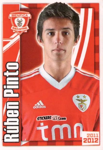 Sticker Rúben Pinto - Sl Benfica 2011-2012 n. 150 - Panini