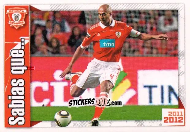 Sticker Luisão - Sl Benfica 2011-2012 n. 157 - Panini