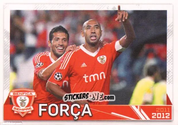 Cromo Força - Sl Benfica 2011-2012 n. 161 - Panini