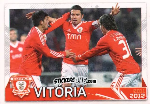Sticker Vitória - Sl Benfica 2011-2012 n. 169 - Panini