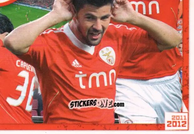 Figurina Benfica Sempre - Sl Benfica 2011-2012 n. 175 - Panini