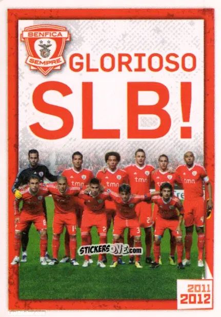 Sticker Glorioso SLB! - Sl Benfica 2011-2012 n. 177 - Panini