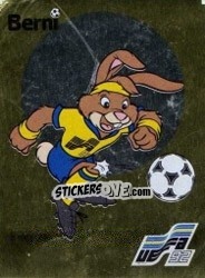 Sticker Official Mascot - UEFA Euro Sweden 1992 n. 2 - Panini