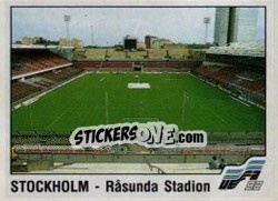 Sticker Stockholm - Rasunda Stadion - UEFA Euro Sweden 1992 - Panini