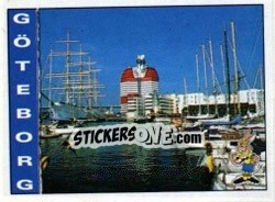 Sticker Goteborg - UEFA Euro Sweden 1992 - Panini