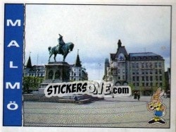 Sticker Malmo - UEFA Euro Sweden 1992 n. 11 - Panini